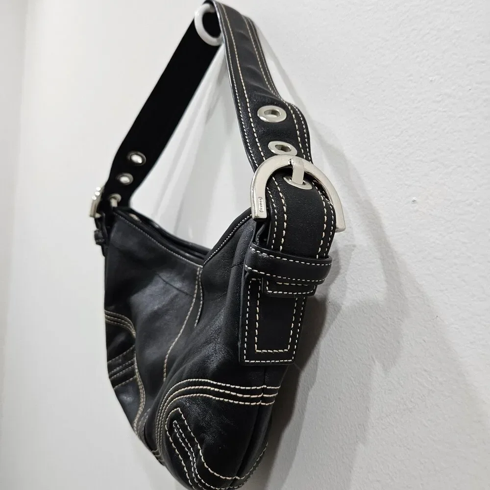 Vintage Coach Soho Small Hobo Shoulder Bag Y2K K05X-8A01 Whimsygoth Dark Fairy